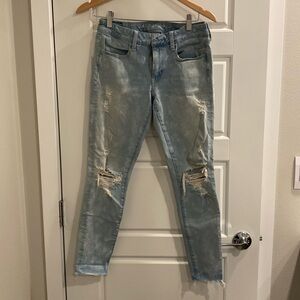 American eagle skinny jeans size 6